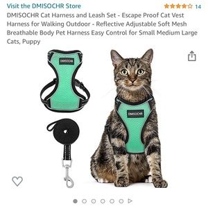 Dmisochr Cat Harness / Leash